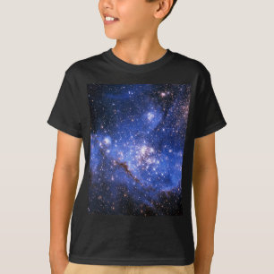 Falling Blue Embrionic Stars T-Shirt