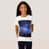 Falling Blue Embrionic Stars T-Shirt (Vorne ganz)