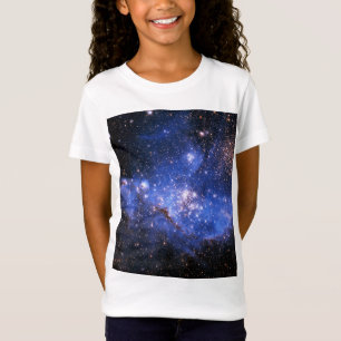 Falling Blue Embrionic Stars T-Shirt