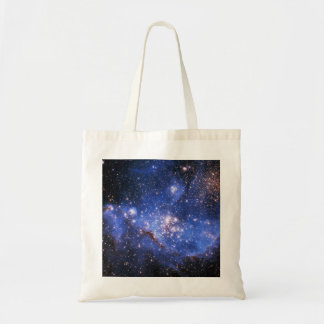 Falling Blue Embrionic Stars Tragetasche