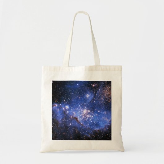 Falling Blue Embrionic Stars Tragetasche (Vorne)