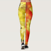 Falling Floral Summer Glow Leggings (Rückseite)