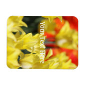 Falling Floral Summer Glow Magnet (Horizontal)