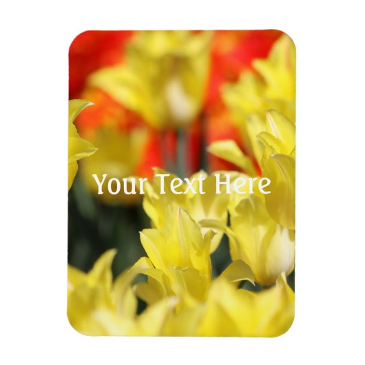 Falling Floral Summer Glow Magnet (Vertikal)