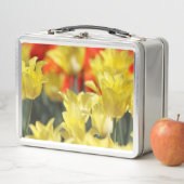 Falling Floral Summer Glow Metall Brotdose (Beispiel)