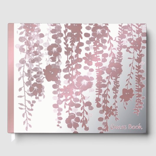 Falling Flowers Gästebuch (Vorderseite)