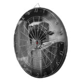 Falling Friedhof Crow Dartscheibe (Vorderseite rechts)