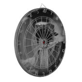 Falling Friedhof Crow Dartscheibe (Vorderseite Links)