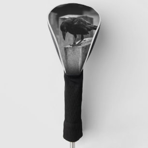 Falling Friedhof Crow Golf Headcover