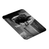 Falling Friedhof Crow Magnet (Rechte Seite)