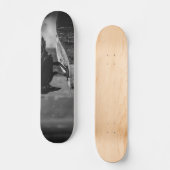 Falling Friedhof Crow Skateboard (Vorderseite)