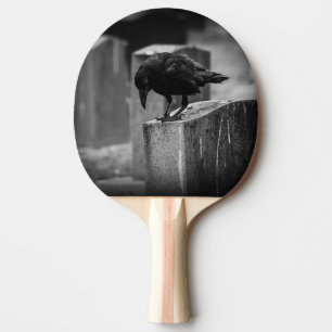 Falling Friedhof Crow Tischtennis Schläger