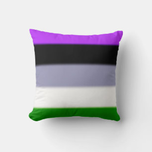Falling Genderqueer Pride Flag Kissen
