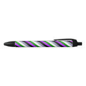 Falling Genderqueer Pride Flag Kugelschreiber (Oberseite)