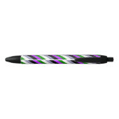 Falling Genderqueer Pride Flag Kugelschreiber (Rückseite)