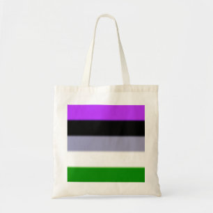 Falling Genderqueer Pride Flag Tragetasche