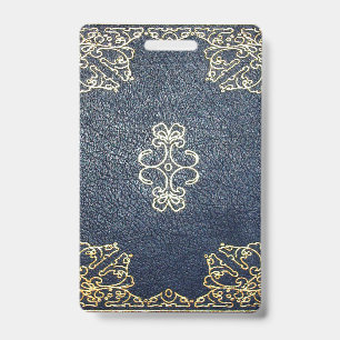 Falling Gilded Gold and Blue Ausweis