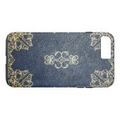 Falling Gilded Gold und Blue Book Case-Mate iPhone Hülle (Rückseite (Horizontal))