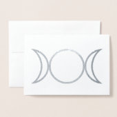 Falling Goddess Symbol Folienkarte (Vorderseite mit Umschlag)