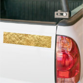 Falling Golden Checkerboard Autoaufkleber (Auf Lkw)