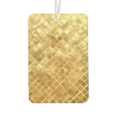 Falling Golden Checkerboard Autolufterfrischer (Rückseite)