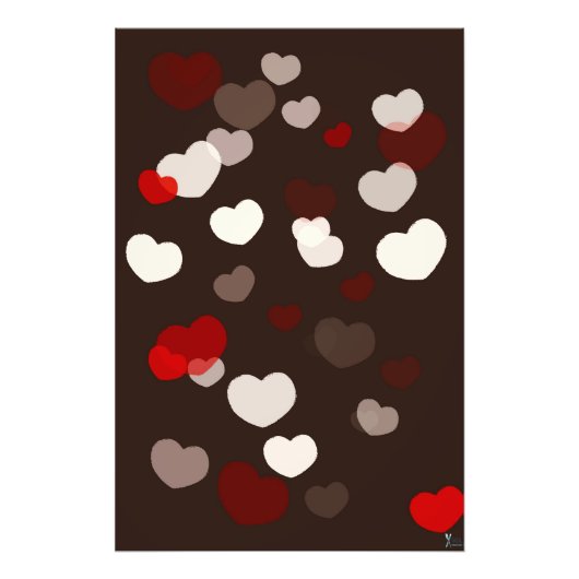 FALLING HEARTS FOTODRUCK (Vorne)