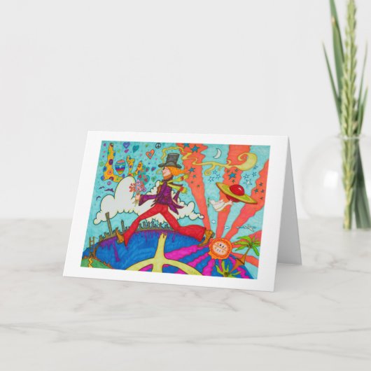 Falling in LOVE by Cindy Higby Karte (Vorderseite)