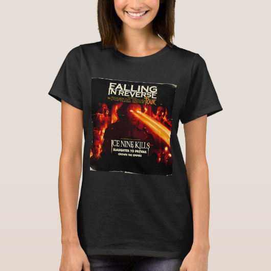 Falling In Reverse Watch The World Burn T-Shirt (Vorderseite)