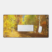 Falling Light Desk Mat Schreibtischunterlage (Tastatur & Maus)