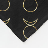 Falling Pagan Horned God Symbol Fleecedecke (Ecke)
