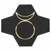 Falling Pagan Horned God Symbol Fußball (Flach)
