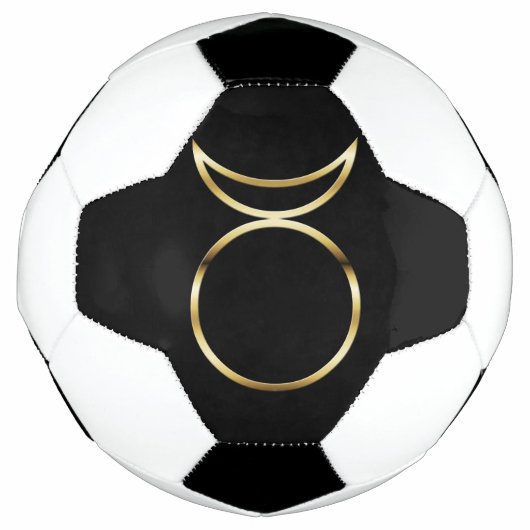 Falling Pagan Horned God Symbol Fußball (Vorderseite)