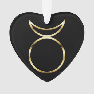 Falling Pagan Horned God Symbol Ornament