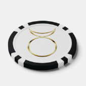 Falling Pagan Horned God Symbol Pokerchips (Einzeln)