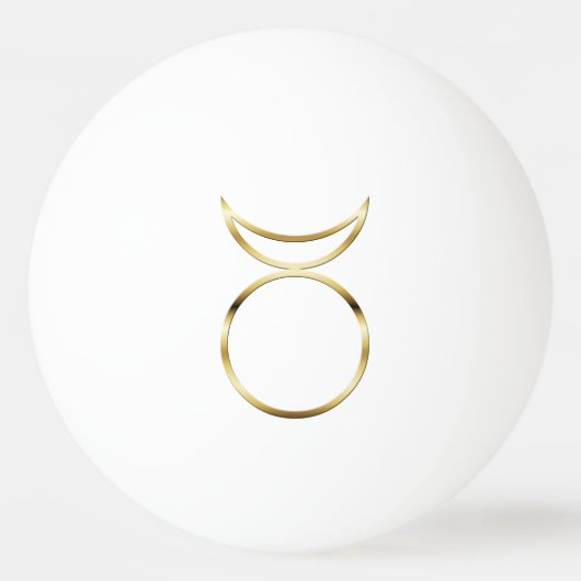 Falling Pagan Horned God Symbol Tischtennisball (Vorderseite)
