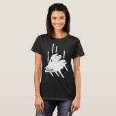 Falling Piano Lessons Piano Player & Piano Teache T-Shirt (Vorne ganz)