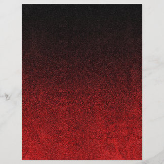 Falling Red & Black Glitzer Gradient
