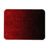 Falling Red & Black Glitzer Gradient Magnet (Horizontal)