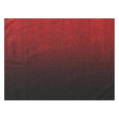 Falling Red & Black Glitzer Gradient Tischdecke (Vorderseite (Horizontal))