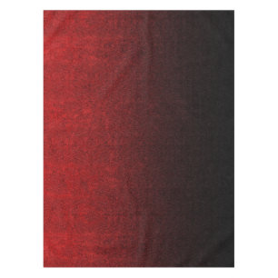 Falling Red & Black Glitzer Gradient Tischdecke