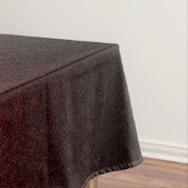 Falling Red & Black Glitzer Gradient Tischdecke (Beispiel)