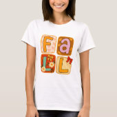 Falling Shirts☐ Fall festivities☐ Fall patchwork T-Shirt (Vorderseite)