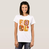 Falling Shirts☐ Fall festivities☐ Fall patchwork T-Shirt (Vorne ganz)