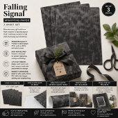 Falling Signal Geschenkpapier Set