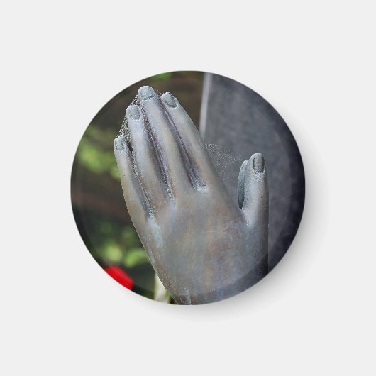 Falling Silent Prayer Magnet (Vorne)