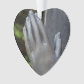 Falling Silent Prayer Ornament (Vorderseite)