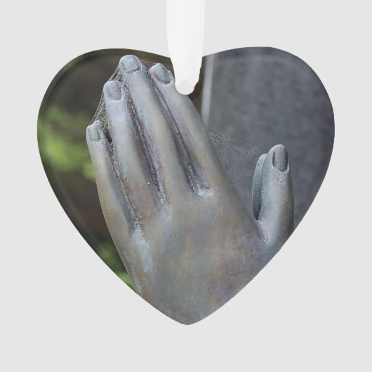 Falling Silent Prayer Ornament (Vorderseite)