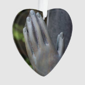 Falling Silent Prayer Ornament (Vorderseite)