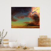 Falling Sky Poster (Küche)