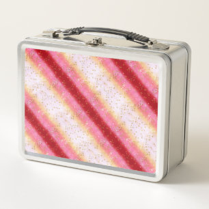 Falling Sunrise Sakura Metall Lunch Box
